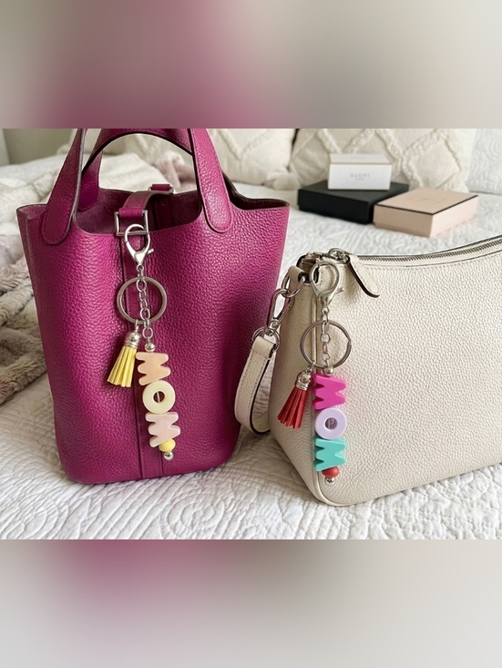 handcafted Other - Handcrafted MOM Beaded Keychain/bag Charm-BUYER'S CHOICE NWT